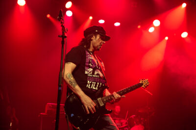 Phil Campbell's All Starr Band @ 013, picture 5, photographed by Dorien Goetschalckx - FrontView Magazine