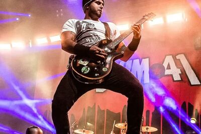 Sum 41 @ Groezrock 2016, foto 3, foto's door Edwin Houdevelt - FrontView Magazine