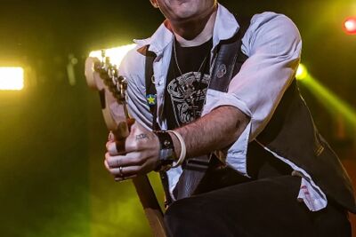 Sum 41 @ Groezrock 2016, foto 4, foto's door Edwin Houdevelt - FrontView Magazine