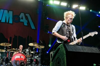 Sum 41 @ Groezrock 2016, foto 38, foto's door Edwin Houdevelt - FrontView Magazine