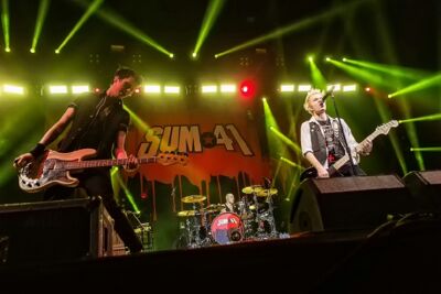 Sum 41 @ Groezrock 2016, foto 43, foto's door Edwin Houdevelt - FrontView Magazine