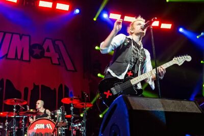 Sum 41 @ Groezrock 2016, foto 48, foto's door Edwin Houdevelt - FrontView Magazine