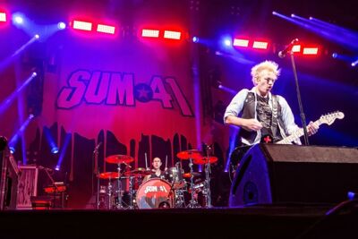 Sum 41 @ Groezrock 2016, foto 51, foto's door Edwin Houdevelt - FrontView Magazine