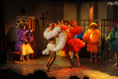 La cage aux Folles @ EWT Theater - Deurne, picture 54, photographed by Goele Bormans - FrontView Magazine