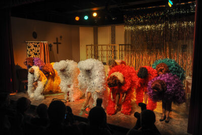 La cage aux Folles @ EWT Theater - Deurne, picture 57, photographed by Goele Bormans - FrontView Magazine