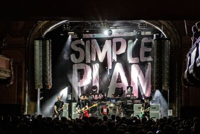 Simple Plan @ Vooruit Gent, picture 3, photographed by Edwin Houdevelt - FrontView Magazine