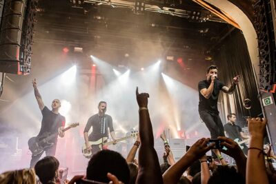 Simple Plan @ Vooruit Gent, picture 24, photographed by Edwin Houdevelt - FrontView Magazine