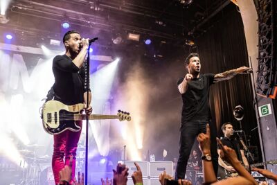Simple Plan @ Vooruit Gent, picture 37, photographed by Edwin Houdevelt - FrontView Magazine