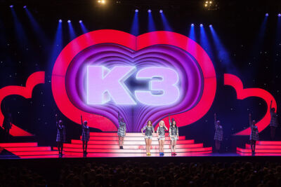 K3 - allerlaatste afscheidsshow @ Lotto Arena, foto 8, foto's door Goele Bormans - FrontView Magazine