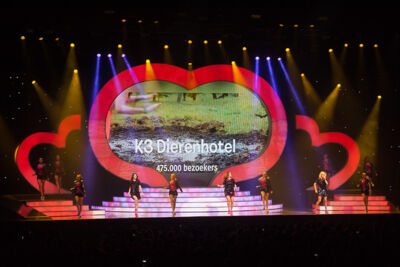 K3 - allerlaatste afscheidsshow @ Lotto Arena, foto 27, foto's door Goele Bormans - FrontView Magazine