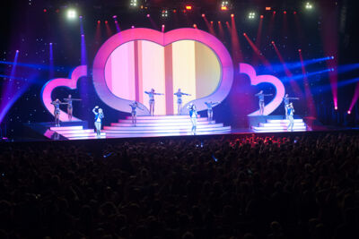K3 - allerlaatste afscheidsshow @ Lotto Arena, foto 32, foto's door Goele Bormans - FrontView Magazine
