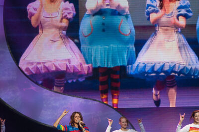 K3 - allerlaatste afscheidsshow @ Lotto Arena, foto 51, foto's door Goele Bormans - FrontView Magazine