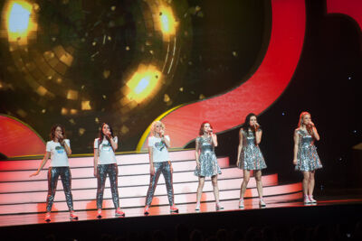 K3 - allerlaatste afscheidsshow @ Lotto Arena, foto 77, foto's door Goele Bormans - FrontView Magazine