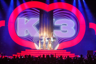 K3 - allerlaatste afscheidsshow @ Lotto Arena, foto 100, foto's door Goele Bormans - FrontView Magazine