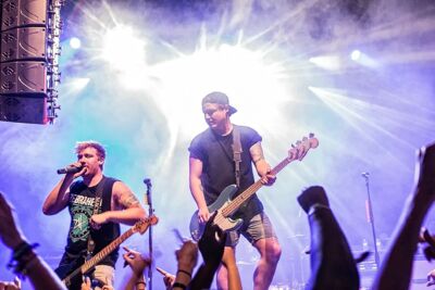 The Botom Line @ Vooruit Gent, picture 6, photographed by Edwin Houdevelt - FrontView Magazine