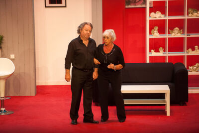 Zij en ik da geft ne kick @ echt Antwaarps teater, picture 4, photographed by Goele Bormans - FrontView Magazine