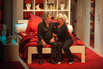 Zij en ik da geft ne kick @ echt Antwaarps teater, picture 60, photographed by Goele Bormans - FrontView Magazine