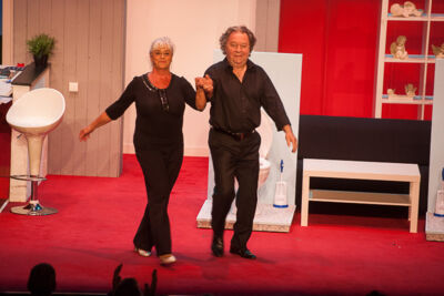 Zij en ik da geft ne kick @ echt Antwaarps teater, picture 68, photographed by Goele Bormans - FrontView Magazine
