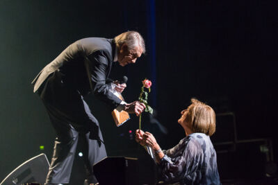 Salvatore Adamo in concert @ Kursaal te Oostende, picture 26, photographed by Guy Danneels - FrontView Magazine