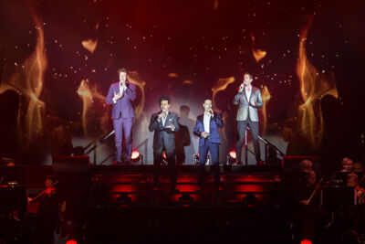 Il Divo @ Lotto Arena, picture 1, photographed by Dorien Goetschalckx - FrontView Magazine