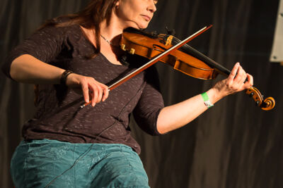 Dave Peabody & Regina Mudrich @ Duvelblues, picture 1, photographed by Marc Verdonck - FrontView Magazine