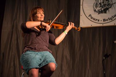 Dave Peabody & Regina Mudrich @ Duvelblues, picture 11, photographed by Marc Verdonck - FrontView Magazine