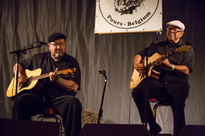 Larry Garner & Michael van Merwyk @ Duvelblues, picture 5, photographed by Marc Verdonck - FrontView Magazine