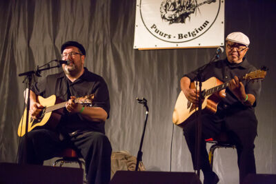 Larry Garner & Michael van Merwyk @ Duvelblues, picture 9, photographed by Marc Verdonck - FrontView Magazine