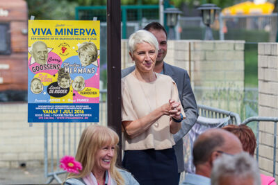 Viva Minerva persvoorstelling @ Café Minerva te Antwerpen, foto 37, foto's door Guy Danneels - FrontView Magazine