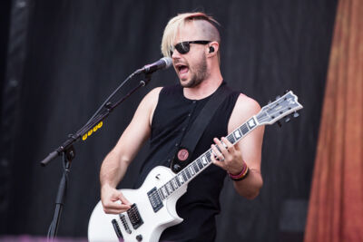 Breaking Benjamin @ NOVA ROCK 2016, foto 8, foto's door Dorien Goetschalckx - FrontView Magazine