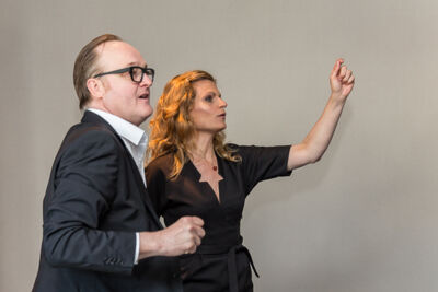 Persconferentie Revueshow 80th Celebration @ dakterras Aazaert te Blankenberge, foto 16, foto's door Guy Danneels - FrontView Magazine