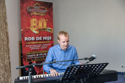 Persconferentie Revueshow 80th Celebration @ dakterras Aazaert te Blankenberge, foto 17, foto's door Guy Danneels - FrontView Magazine