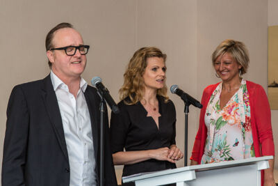 Persconferentie Revueshow 80th Celebration @ dakterras Aazaert te Blankenberge, foto 20, foto's door Guy Danneels - FrontView Magazine