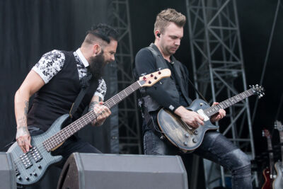 Skillet @ NOVA ROCK 2016, foto 13, foto's door Dorien Goetschalckx - FrontView Magazine