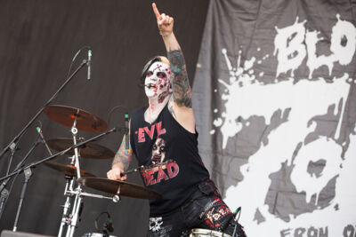 Bloodsucking Zombies From Outerspace @ NOVA ROCK 2016, foto 12, foto's door Dorien Goetschalckx - FrontView Magazine
