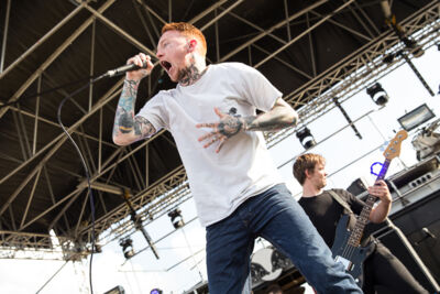 Frank Carter & The Rattlesnakes @ NOVA ROCK 2016, foto 4, foto's door Dorien Goetschalckx - FrontView Magazine