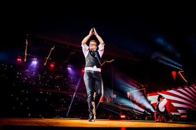 Guus Meeuwis - Groots met een zachte G @ Philips Stadion Eindhoven, foto 37, foto's door Elke Briers - FrontView Magazine