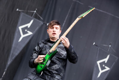 Caliban @ NOVA ROCK 2016, foto 9, foto's door Dorien Goetschalckx - FrontView Magazine