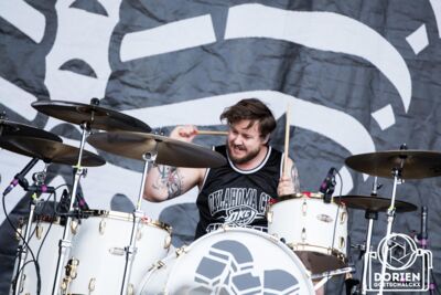 The Amity Affliction @ NOVA ROCK 2016, foto 6, foto's door Dorien Goetschalckx - FrontView Magazine