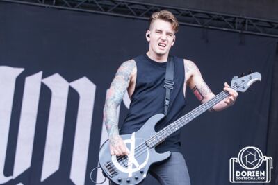 We Came As Romans @ NOVA ROCK 2016, foto 4, foto's door Dorien Goetschalckx - FrontView Magazine