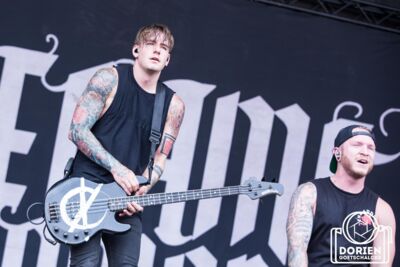 We Came As Romans @ NOVA ROCK 2016, foto 8, foto's door Dorien Goetschalckx - FrontView Magazine