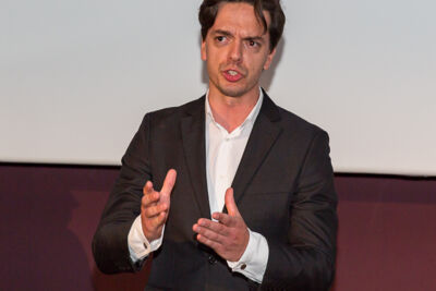 Chaplin, de Musical - Persconferentie @ Cinema Cartoon's te Antwerpen, picture 31, photographed by Guy Danneels - FrontView Magazine