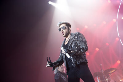 Queen + Adam Lambert @ Palais 12, picture 8, photographed by Dorien Goetschalckx - FrontView Magazine