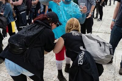 Sfeerbeelden Zaterdag @ Graspop 2016, foto 69, foto's door Edwin Houdevelt - FrontView Magazine