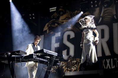 Les Truttes @ bierfeesten Oudenaarde, foto 9, foto's door Frank Lambrechts - FrontView Magazine