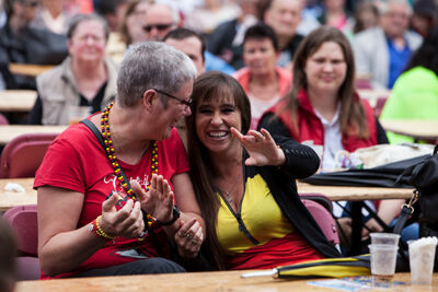 Vlaamse artiesten @ Bierfeesten Oudenaarde, foto 5, foto's door Frank Lambrechts - FrontView Magazine