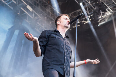 Blind Guardian @ Copenhell 2016, picture 10, photographed by Dorien Goetschalckx - FrontView Magazine
