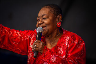 Calypso Rose @ Festival Mundial, picture 5, photographed by Frank Bogers - FrontView Magazine