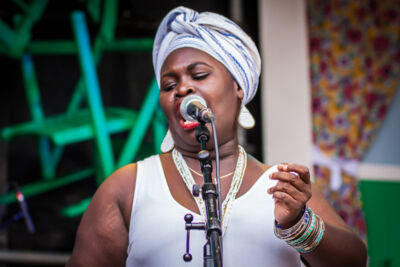 Daymé Arocena @ Festival Mundial, picture 3, photographed by Frank Bogers - FrontView Magazine