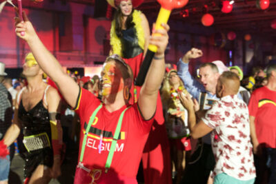 De foute Q party 2016 Sfeerbeelden 2 @ Expo Gent, picture 10, photographed by Bart Baevegems - FrontView Magazine